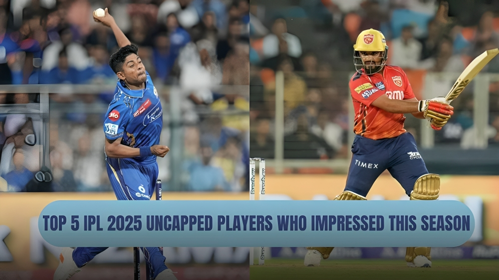 Top 5 IPL 2025 Uncapped Players Who Impressed This Season