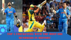 Cricketers with the Most ODI Hundreds