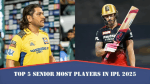 Senior Most Players in IPL 2025