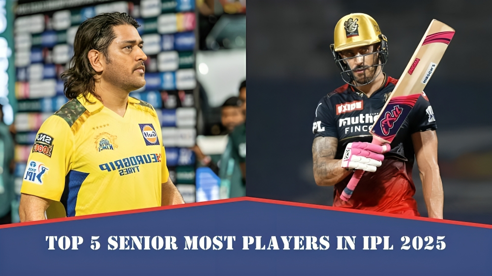 Senior Most Players in IPL 2025