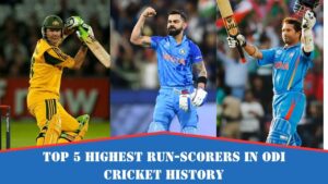 Highest Run-Scorers in ODI Cricket History