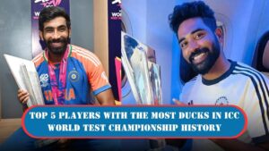 Players with the Most Ducks in ICC World