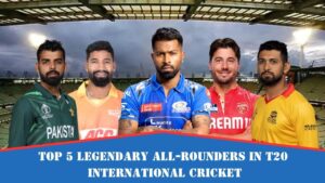 Legendary All-Rounders in T20 International Cricket