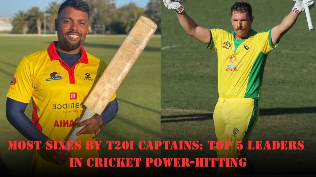 Most Sixes by T20I Captains