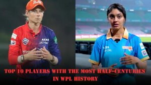 Most Half-Centuries in WPL