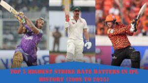 Highest Strike Rate Batters in IPL History