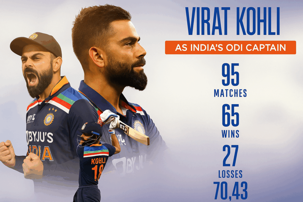 Virat Kohli Captaincy Record
