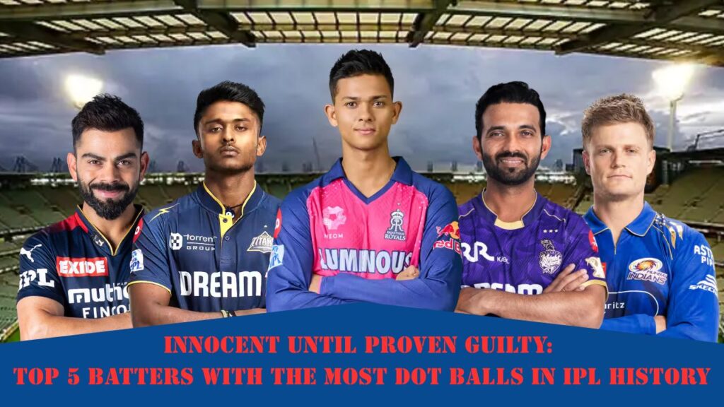 Batters with the Most Dot Balls in IPL
