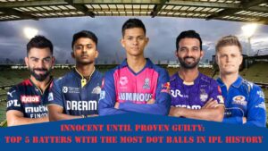 Batters with the Most Dot Balls in IPL