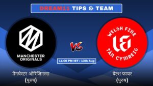 MNR-M vs WF-M आज की Dream11 Fantasy टीम